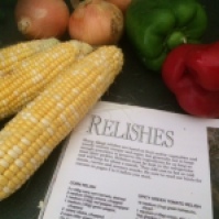 Our lovely corn about to be relished!
